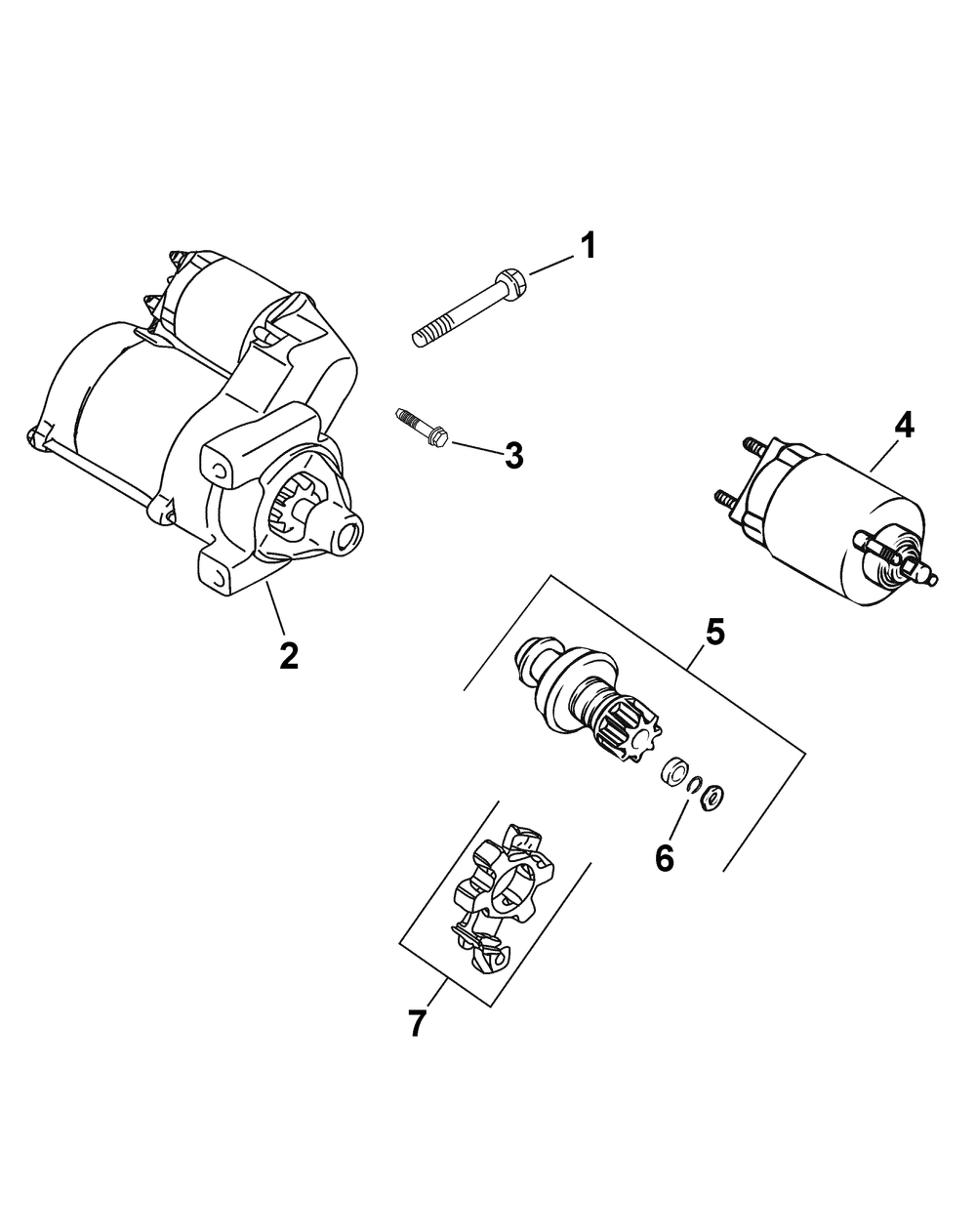 Kohler Starting System Diagram and Parts List for 467 4X4-1B027G-1B028G-37ACD710-After Cub Cadet Lawn Tractor Accessories